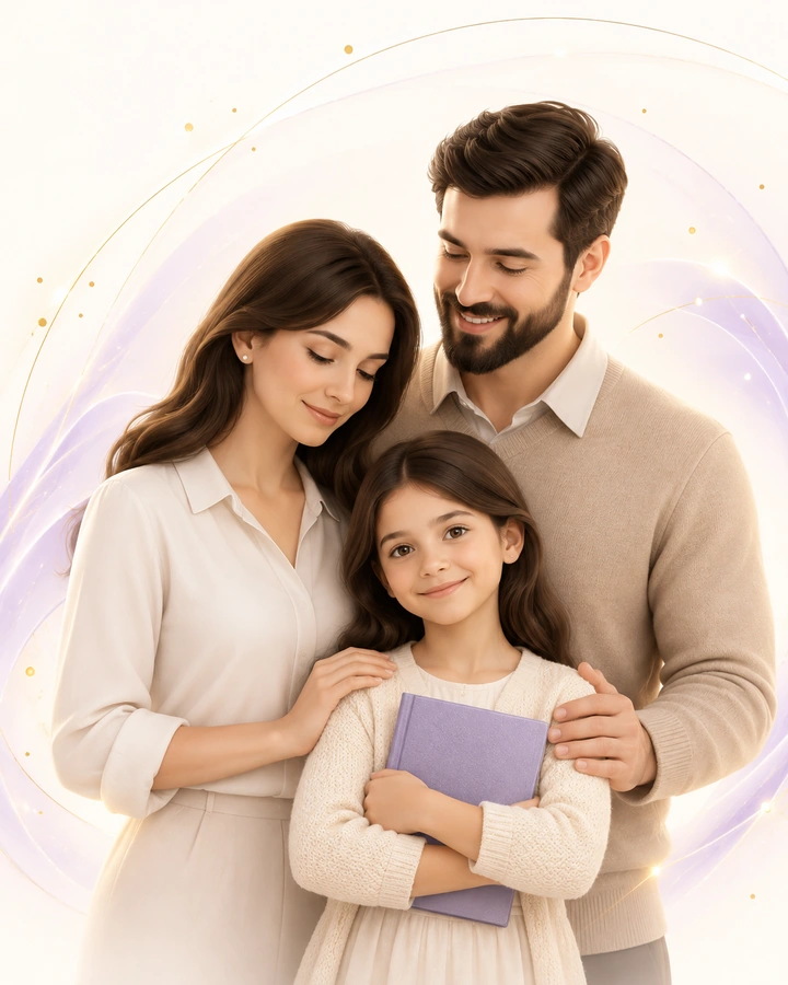 Familia acompañando el aprendizaje